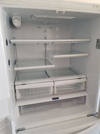 Kenmore Fridge  and Icemaker - Freezer drawer on bottom - in great shape