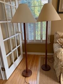 solid wood floor lamps