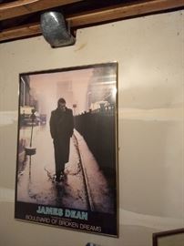 Large James Dean Poster