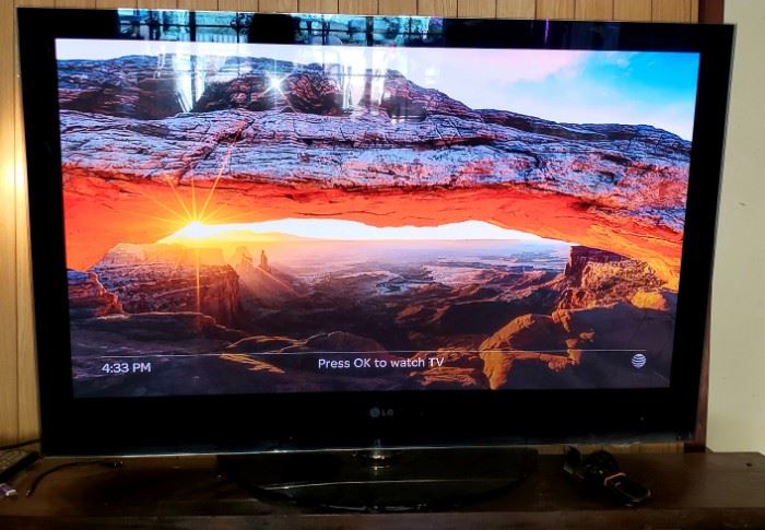 Big flat screen TV