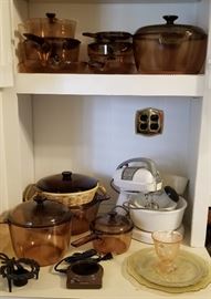 Vision Corning cookware 