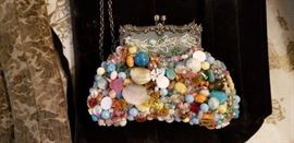 Mary Frances embellished purse