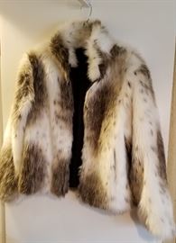 Faux fur jacket