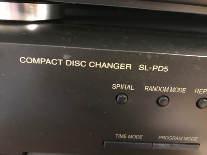 #13 Technics SLPD5 compact 5 disc player $50.00 
#14 Technics Stero Cassette Deck RSTR272 Double Deck $40.00 
#15 Technics Receiver SAEX110 $25.00
