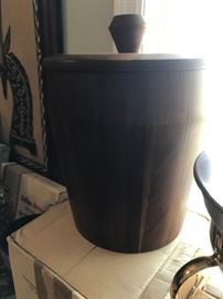#25 Inlaid Wood Ice Bucket $30.00

