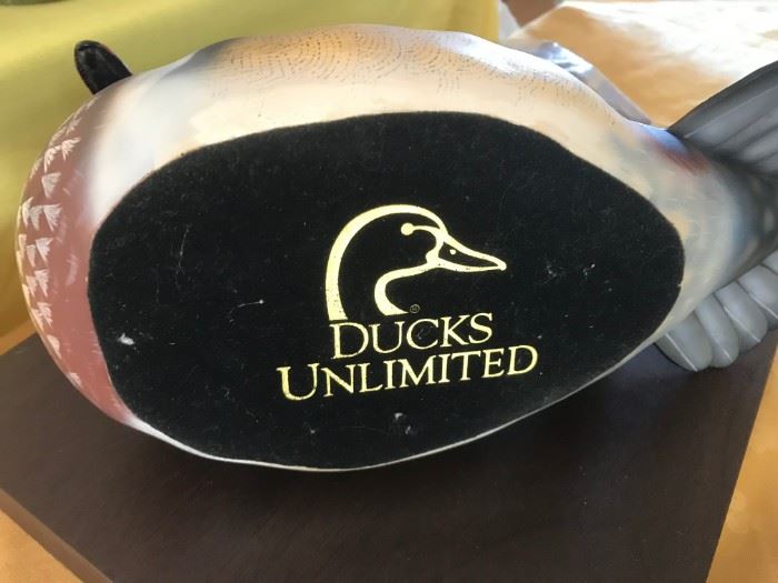 #42 Ducks Unlimited wood duck $60.00
