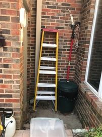 #116 keller yellow step ladder 6 ft $75.00
