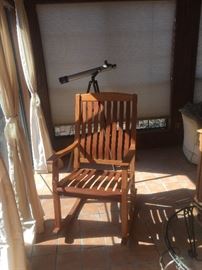 Pair of wooden rocking chairs $150 each or pair $275.