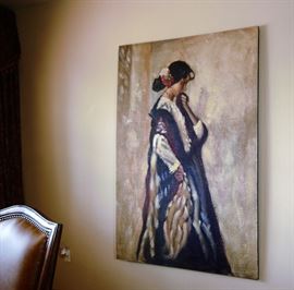 Very large grogeous rectangle canvas. 
