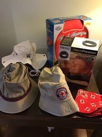 Sampling of hats & new in box items
