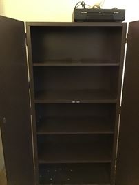Great Shelving Unit with a Two Doors— Lightweight-Have two of them