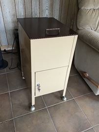 Portable Compact Size FileCabinet with Storage