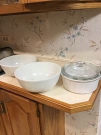 HUGE Rare Large Pyrex Bowls