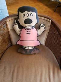 Vintage Charlie Brown Peanuts Doll LUCY