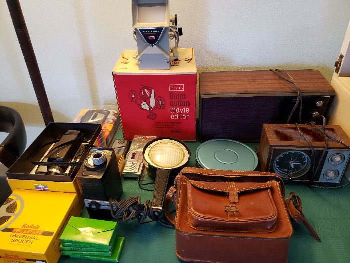 Vintage Cameras, Electronics
