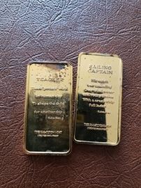 Sterling Silver Bars from Hamilton Mint