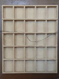 This is the rear view of the oil portrait. In the lower left rectangle, it states "relined and repaired 1948-9, cradled panel, for L. P. Skidmore, Atlanta, GA.