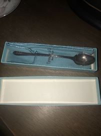 AUTHENTIC VINTAGE TIFFANY & CO STERLING SILVER SPOON