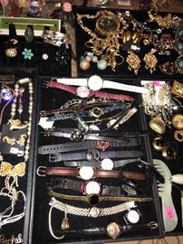 VINTAGE TO MODERN JEWELRY - EARRINGS, PENDANTS, NECKLACES, BRACELETS, WATCHES , CHOCKERS, BROOCHES, RINGS
