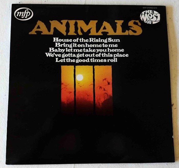 Vintage Album- The Animals "Greatest Hits"