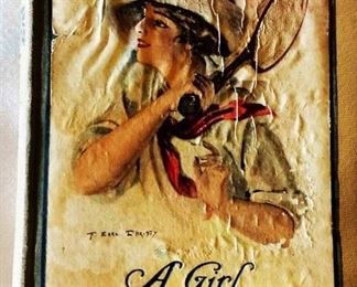 Antique Book: "A Girl of the People" by Mrs. L. T. Meade with Earl Christy Cover Artwork