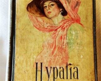 Antique Book: "Hypatia" by Charles Kingsley with Earl Christy Cover Artwork