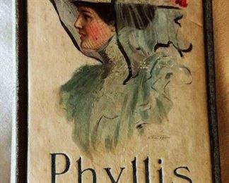Antique Book: "Phyllis" by The Duchess with Earl Christy Cover Artwork