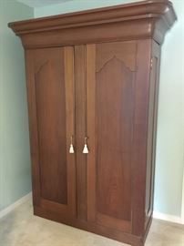 Early American Armoire transition Gothic