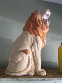Plaster Lion!