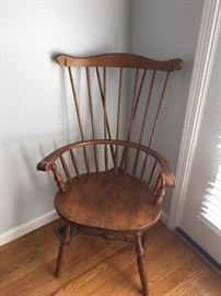 S. Bent & Brothers Vintage Fiddleback Chair!