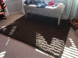 Plush Brown Area Rug!