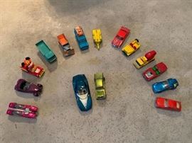 Vintage Cars: Hotwheels, Corge, Matchbox, Etc.
