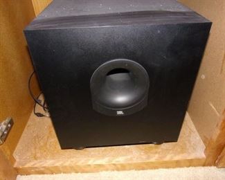JBL cinema surround sound system.