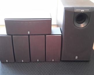 Yamaha cinema surround sound system.