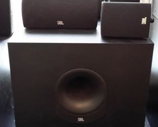 JBL cinema surround sound system.