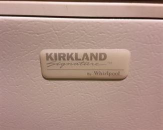 Kirkland Signature by Whirlpool freezer.
