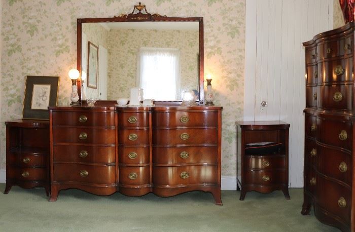 Drexel mahogany bedroom set