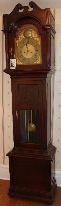 19th century European grandfather clock