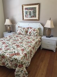 Lea Furniture Wicker Bedroom Suite - 5pc