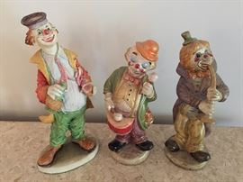 Clown Figurines