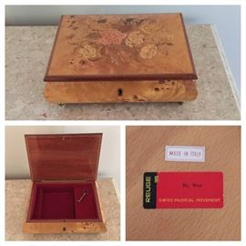Reuge Musical Jewelry Box