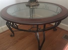 Glass Top Coffee Table