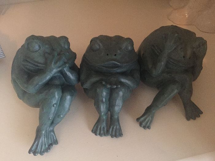 Decorative Frog Shelf Sitters