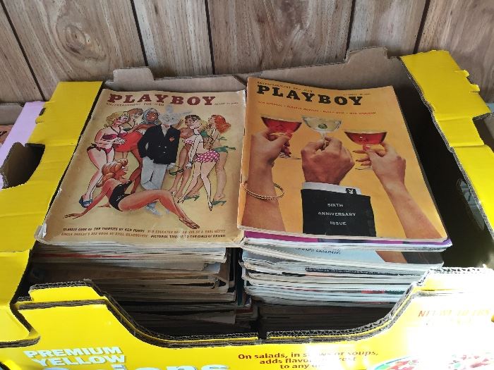 Vintage Playboy Magazines (60s, 70s, 80s)