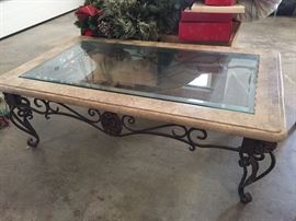 Glass Top Coffee Table