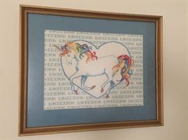 Unicorn Cross Stitch 