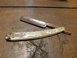 Goldedge Dubl Duck Straight Razor 