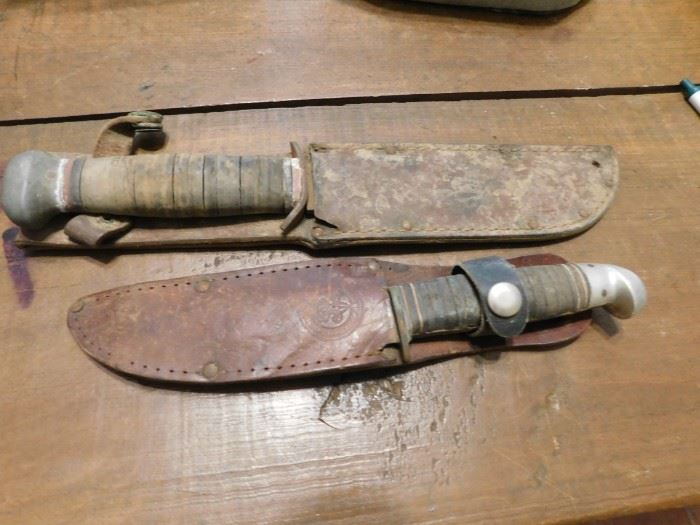 Sheath Knives(Rough Shape/Western Boy Scout)