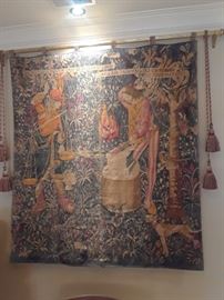 Renaissance inspired tapestry