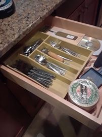 Stainless steel silverware